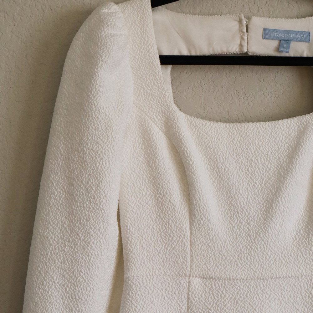 Antonio Melani x Born on Fifth Grace Long Sleeve Bow Dress